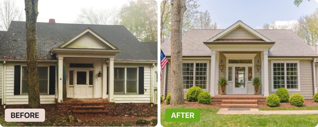 before and after